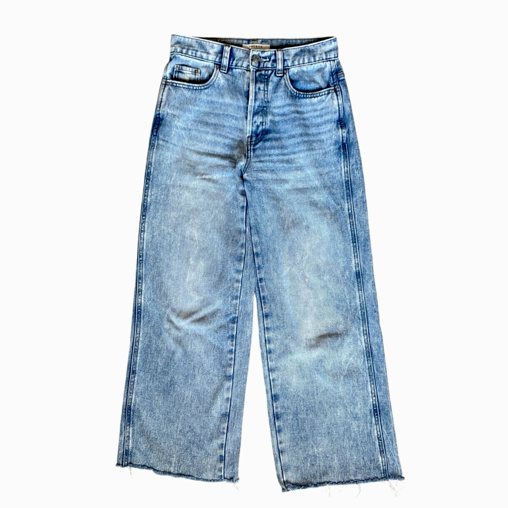 Pacsun Baggy Jeans Mid Rise Light Indigo Size 25